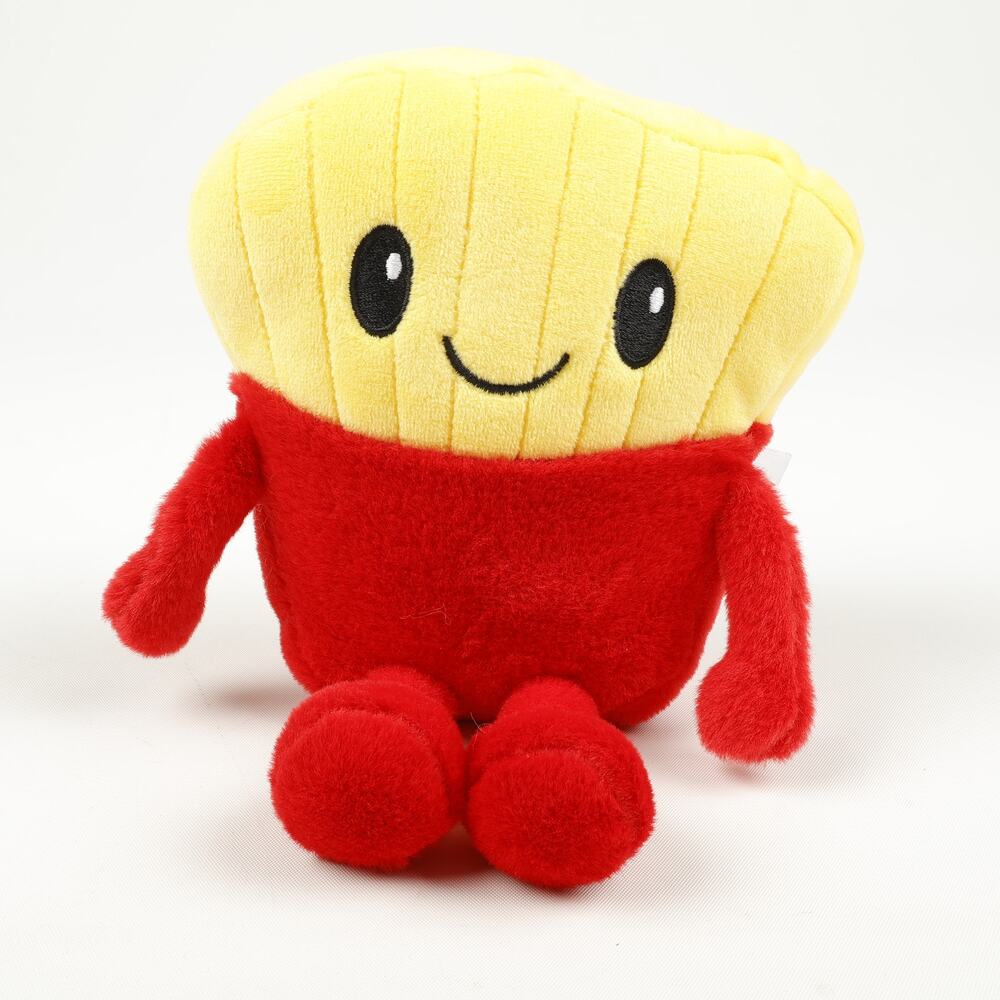 Iscream Frenchy Fries Screamsicle Mini Plush Character Red Yellow Stuffed Toy